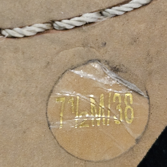 Vince Camuto SZ 7.5 Black Pevista D'Orsay Pull On Suede Biker Heeled Bootie - Picture 9 of 11